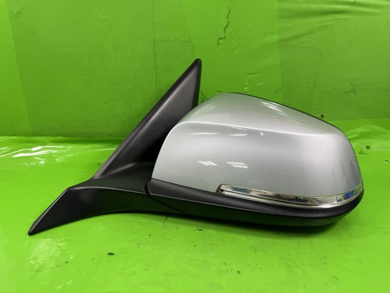 BMW 1 SERIES F20 WING MIRROR GLACIER SILVER A83 PASSENGER LEFT 6 PINS 2015-2019
