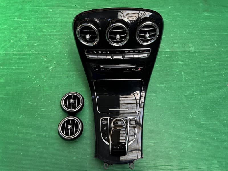 MERCEDES GLC W253 CENTRE CONSOLE A/C HEATER CONTROL COMAND TOUCHPAD AIR VENTS