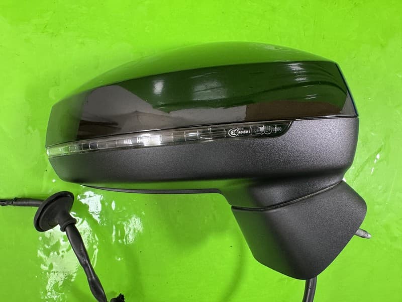AUDI A3 WING MIRROR MYTHOS BLACK LY9T DRIVER RIGHT OFFSIDE OSF MK3 8V 2013-2020