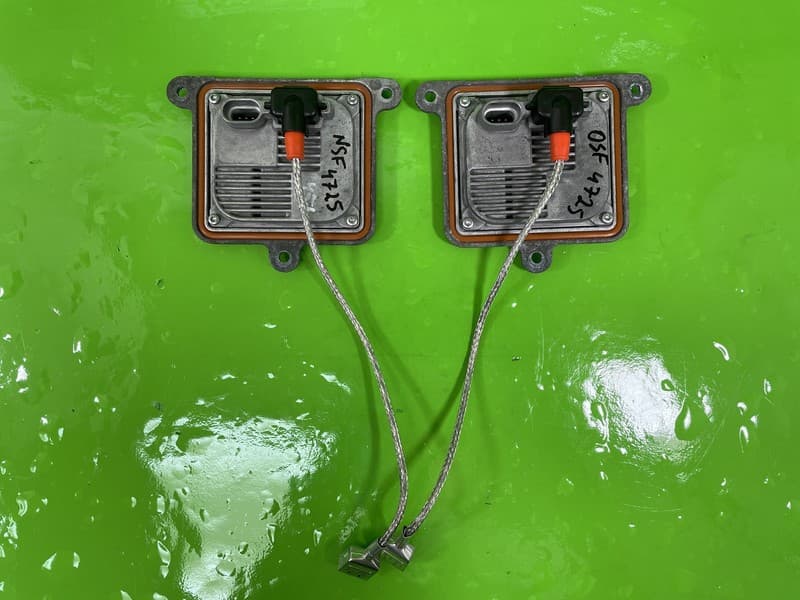 JAGUAR XF X250 PAIR OF XENON HEADLIGHT CONTROL UNIT MODULE DRIVER + PASSENGER